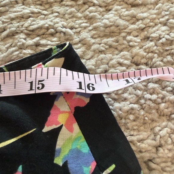 Liz Claiborne Multicolored Midi A-line Pleated Skirt Size 10 - Picture 5 of 6